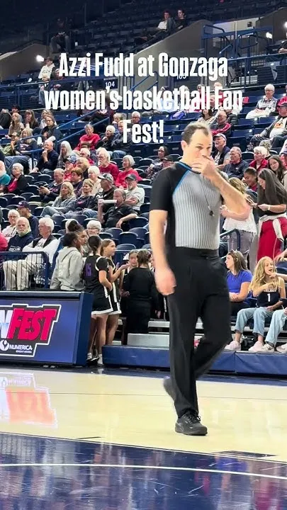 Azzi Fudd made a special appearance at Gonzaga women's basketball Fan Fest (Video)