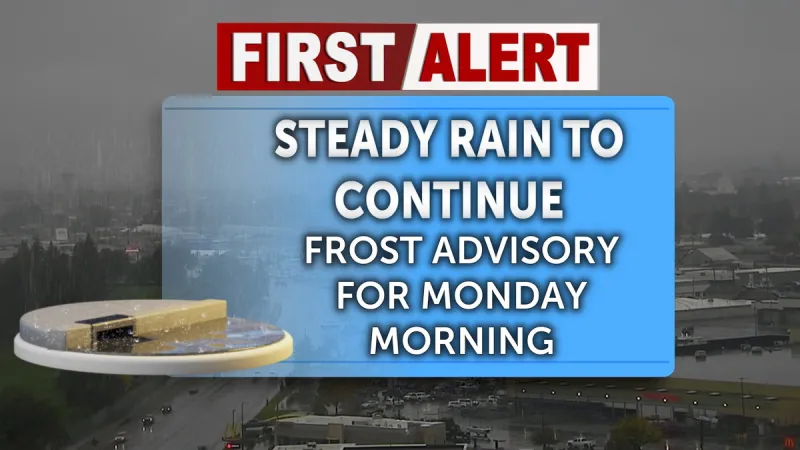 Tropical moisture triggers flooding and freezing temperatures