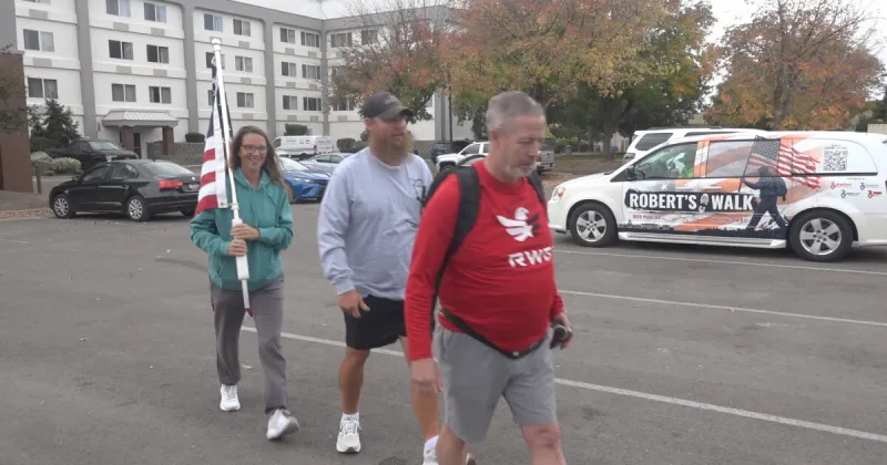 Robert's Walk: Walking across America to support veterans
