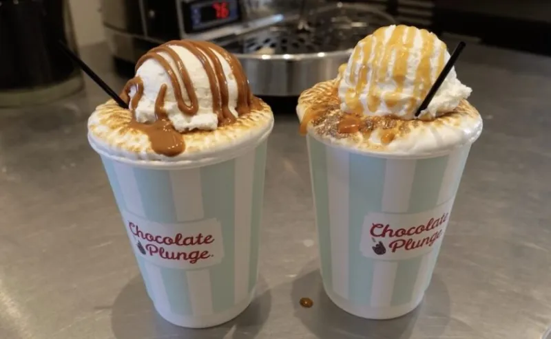 This sweet spot is plunging into fall with chocolate-covered goodness