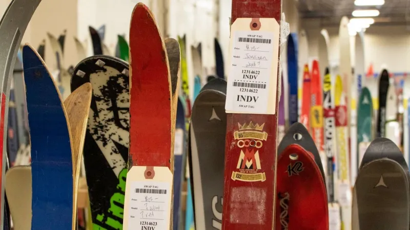 Bogus Basin Ski Education Foundation ski swap set for Boise
