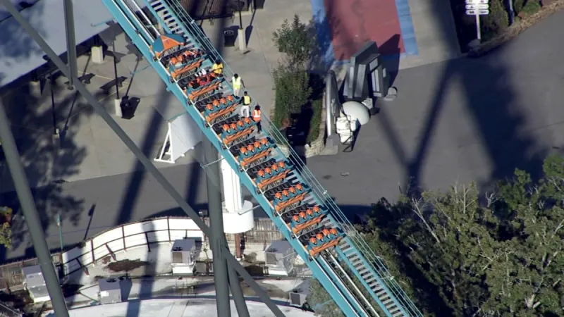 Six Flags temporarily closes some roller coasters nationwide after man dies falling from ride in Georgia