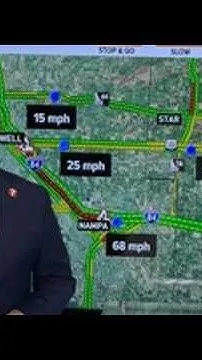 Stacking from Caldwell to Nampa on I-84 (Video)