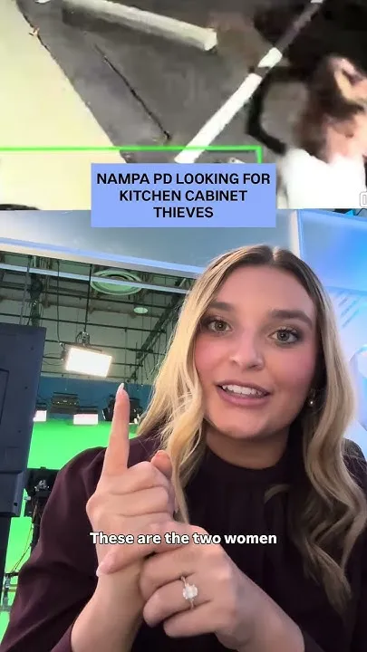Nampa Police looking for kitchen cabinet thieves (Video)