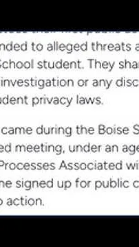 Timberline High incident update (Video)