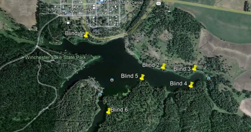 Hunters must sign up in advance for Winchester Lake waterfowl hunting