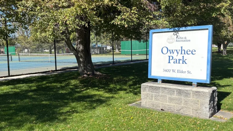 Boise council reviews proposal to replace four Owyhee Park tennis courts with pickleball