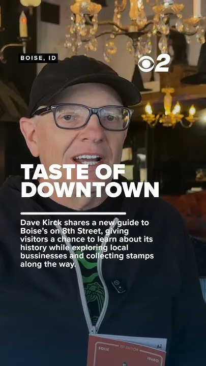 Explore Boise's 8th Street history with new restaurant stamp guide (Video)