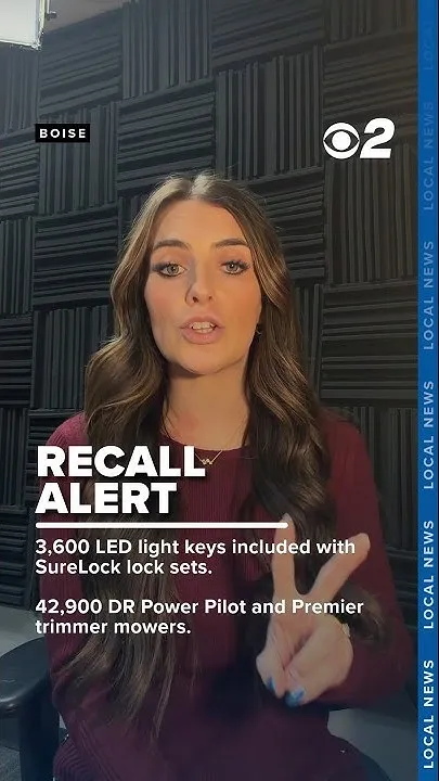 RECALL ALERT: Bike locks and trimmer mowers (Video)