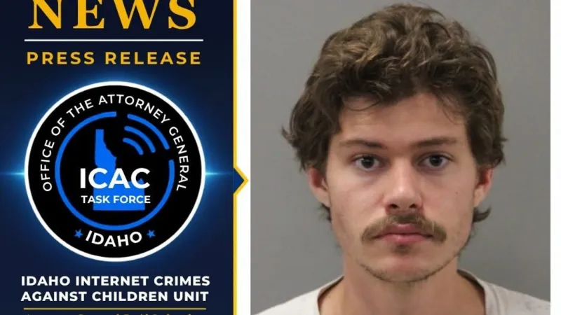 ICAC arrests 24-year-old on sexual exploitation of a child charges