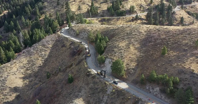 Emergency repairs on Bogus Basin Road could continue into ski season
