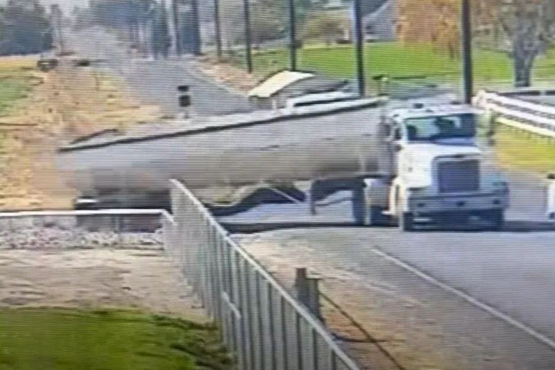 WATCH: Did This Truck Driver in Idaho Run Over a Flock Camera