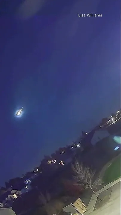 Meteor lights up Spokane sky (Video)