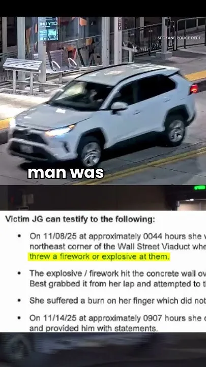 Former Gonzaga student sentenced for throwing lit fireworks from car, severely injuring man (Video)