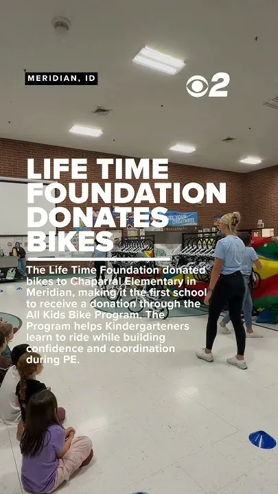 New Wheels for Meridian Kindergarteners (Video)