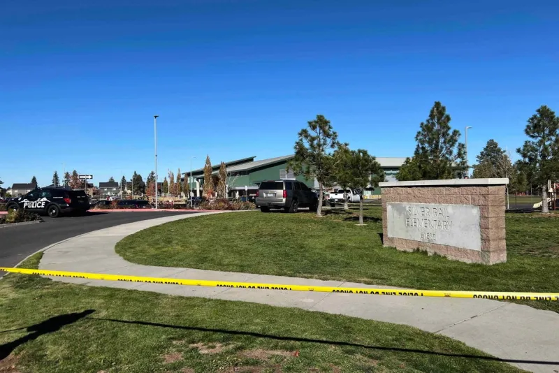 4 killed, including 3 children, in Oregon elementary school shooting, source says. Teen shooter is also dead, sources say