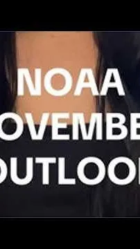 NOAA November weather outlook (Video)