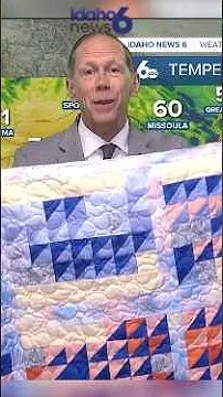 Viewer gifts quilt to Scott Dorval (Video)