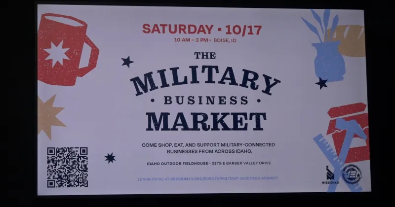 Mission 43 is hosting a Military Business Market to support local veterans