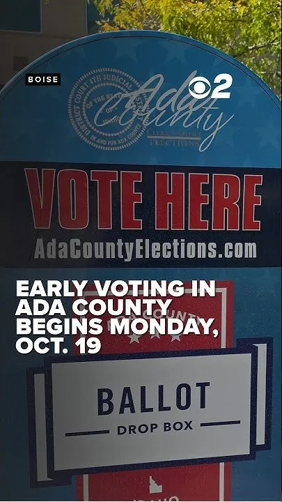 Early voting begins Monday in Ada County (Video)