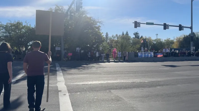 'No Kings' rally comes to Idaho Falls, urging early voting