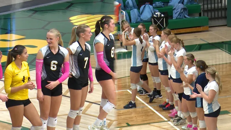 Day 1 recap of the 5A District 5-6 Volleyball tournament