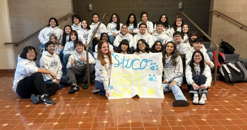 Caldwell High School student council recognized with statewide Student Council of the Year award