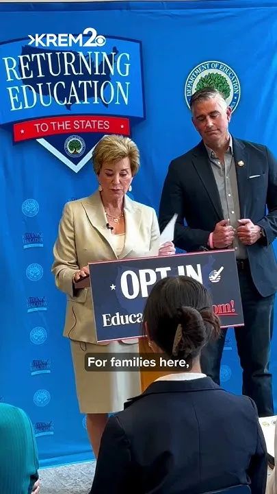 Sec. McMahon and Rep. Baumgartner visit Spokane Valley to host Education Freedom Tax Credit Conferen (Video)