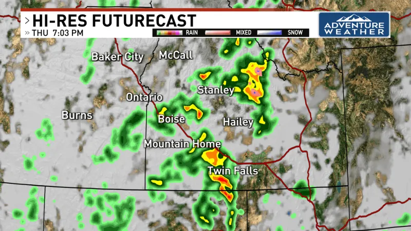 Rain returns Thursday before temperatures fall more than 20 degrees