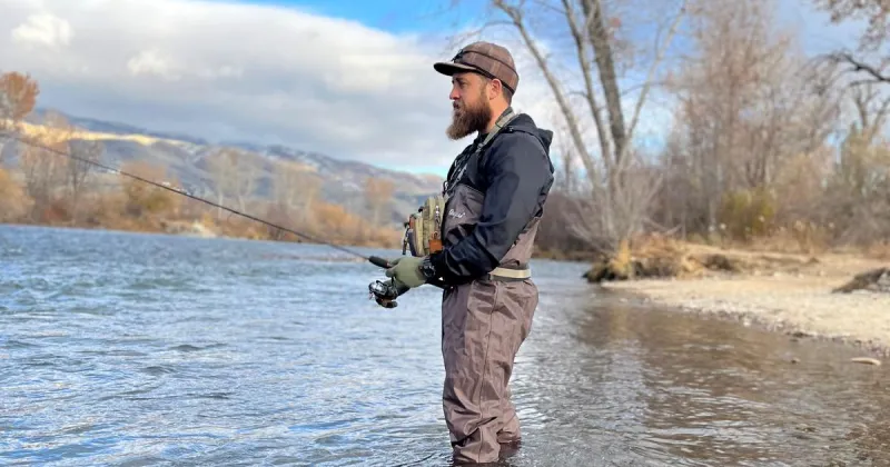 Late fall and winter can be productive for stream fishing