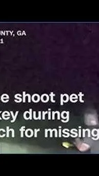 Pet donkey shot and killed by Georgia police (Video)