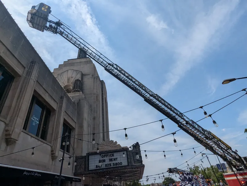 Fire Reported In Offices Of Pickwick Building