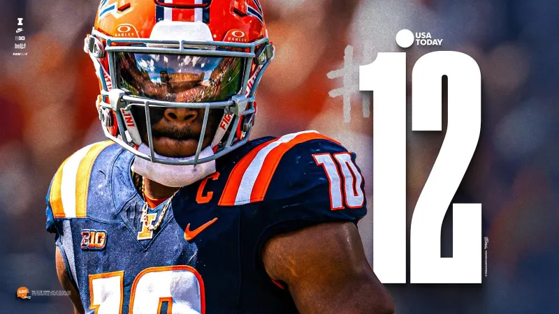 Illini Football ranked #12 in USA TODAY preseason coaches poll