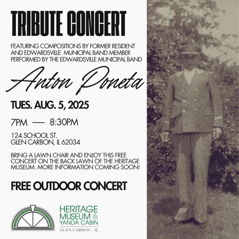 Free concert celebrates the music of Edwardsville's Anton Poneta