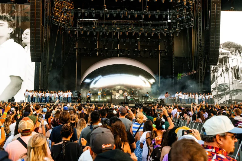 How Chicago's Uniting Voices Choir Helped Close Out Djo's Lollapalooza Set