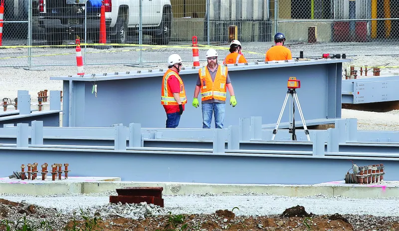 Steel arrives for $500 million Wieland brass mill project in East Alton