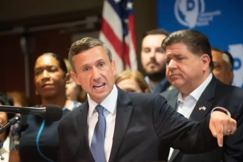 Gov. Pritzker says Illinois remap is 'possible' as DNC chair vows to fight Texas GOP efforts 'tooth and nail'