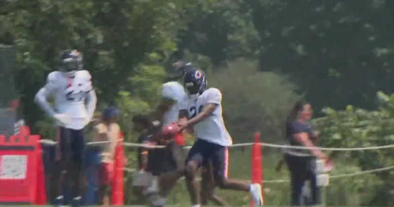 Practice gets physical at Bears camp, but Tyrique Stevenson works to tone down his temper