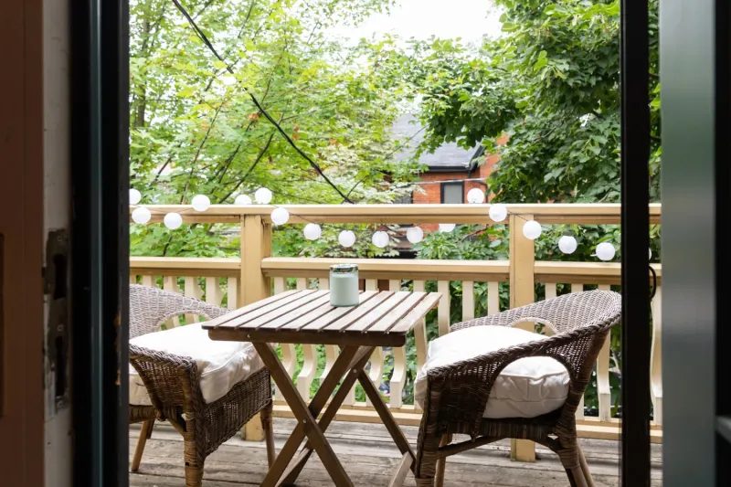 This Table Has a Secret That's Perfect for Small Patios and Apartments