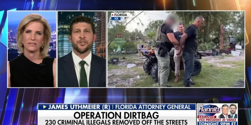 Florida AG on ICE's 'Operation Dirtbag': These people don't deserve to go to 'Alligator Alcatraz'