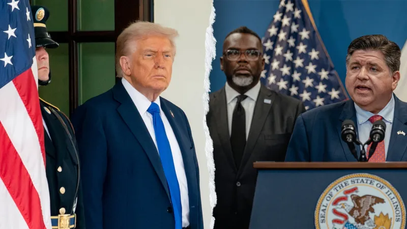 President says Chicagoans are 'chanting, bring in Trump' after violent downtown riot leaves 8 shot, 1 dead
