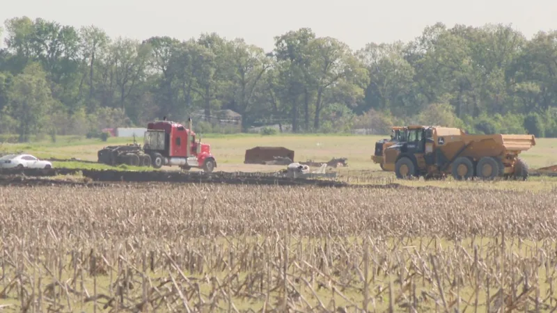 Preparation for Microsoft data center construction underway