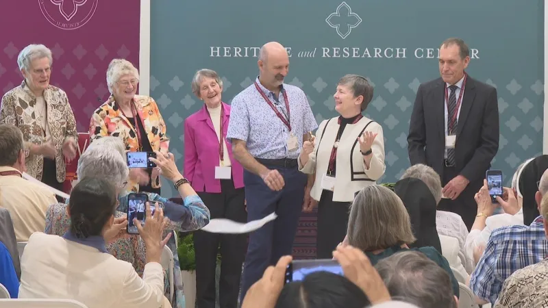 Blessing ceremony held for new Heritage and Research Center at St. Mary's College