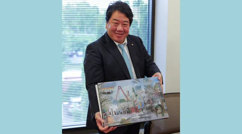 Columbus cherry blossom memorial receives donation