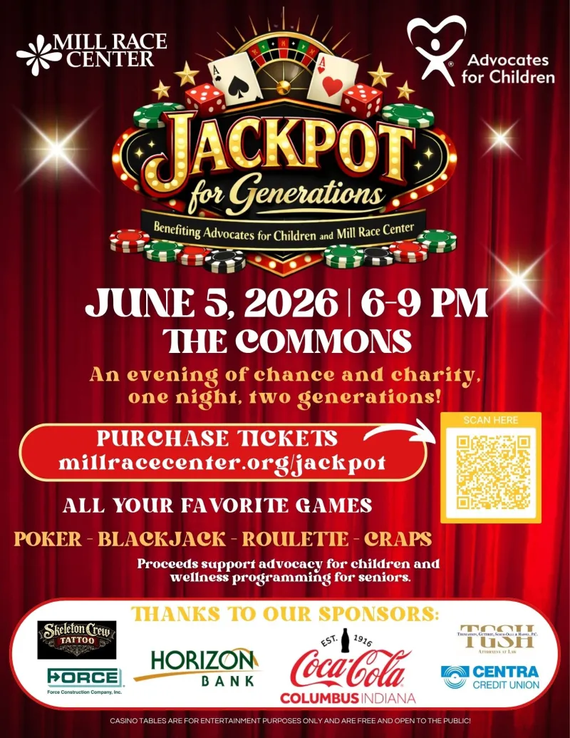 Jackpot for Generations Fundraiser to Be Held Friday June 5th