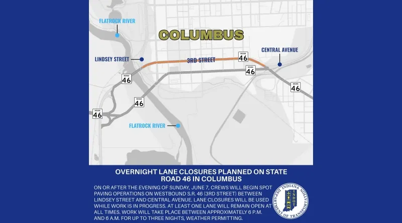 Work to continue on Third Street overnights