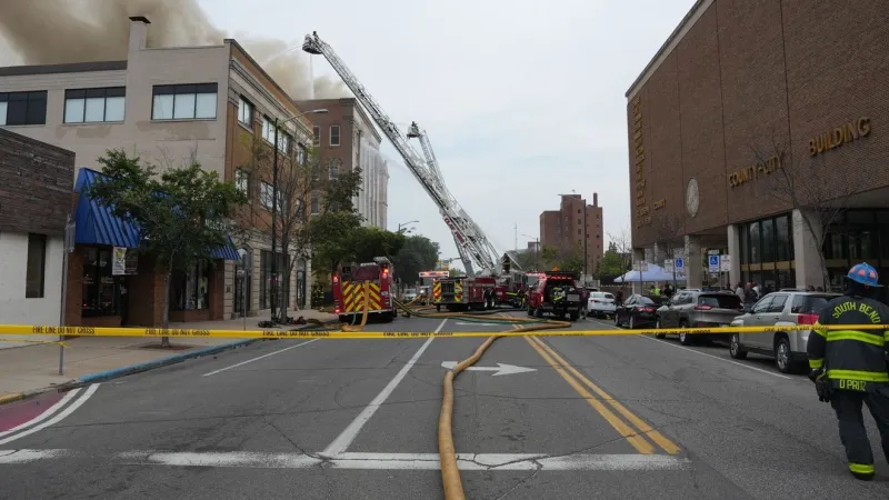 County-City Building closes Monday due to air quality from Lafayette Building fire