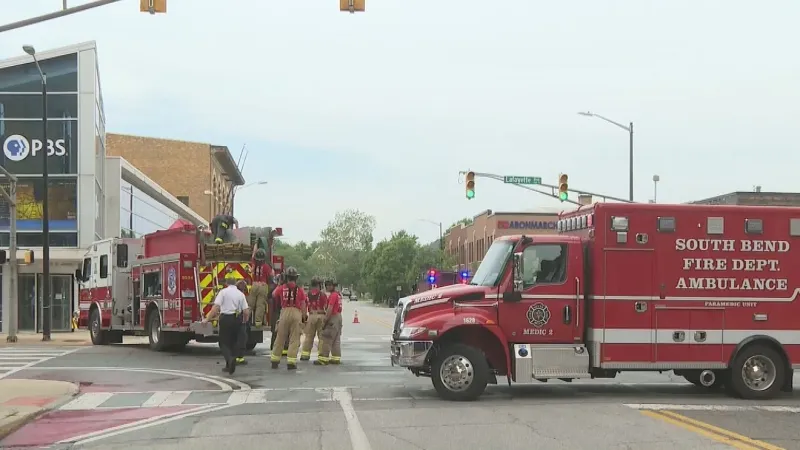 Large fire at Lafayette Building impacts local businesses in downtown South Bend