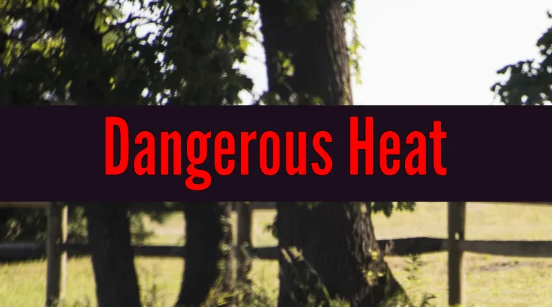Heat index to top 100 today with 90 degree temps, high humidity