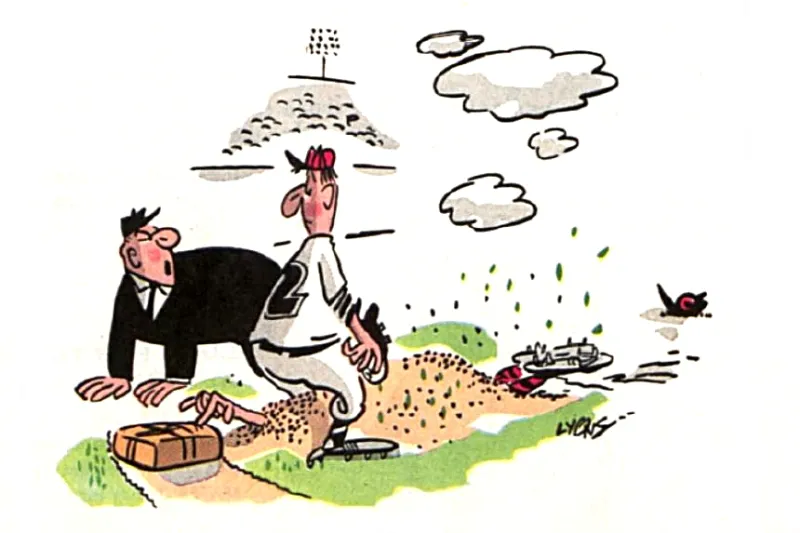 Cartoons: Yer Out!